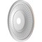 Ekena Millwork Berkshire Thermoformed PVC Ceiling Medallion Fits Canopies up to 10 1/8-in., Aged Copper CMP22BECAC - alternate 2